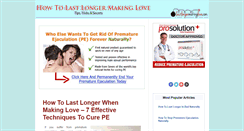 Desktop Screenshot of lastlongermakinglove.com